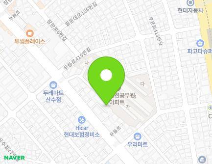 425-5 Mudeung-ro, Dong-gu, Gwangju, Republic of Korea Map