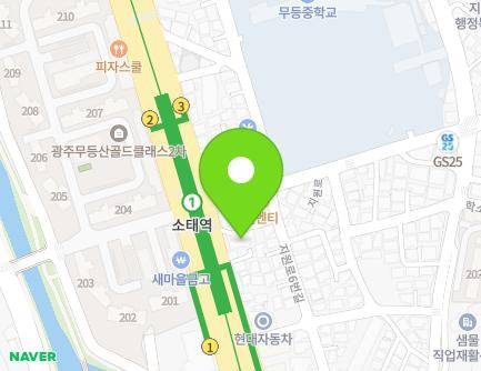 586 Nammun-ro, Dong-gu, Gwangju, Republic of Korea Map
