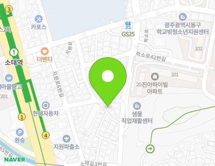 15 Jiwon-ro 12beon-gil, Dong-gu, Gwangju, Republic of Korea Map