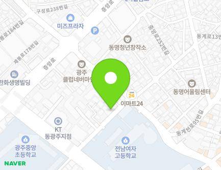 9 Jebong-ro 158beon-gil, Dong-gu, Gwangju, Republic of Korea Map