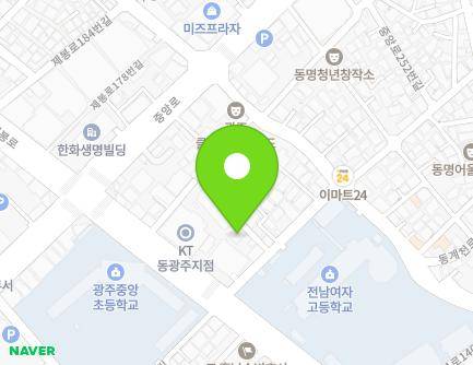 5-3 Jebong-ro 158beon-gil, Dong-gu, Gwangju, Republic of Korea Map