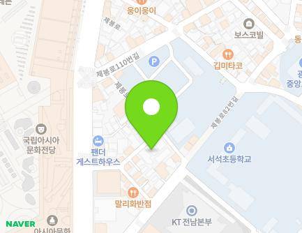 10 Jebong-ro 98beon-gil, Dong-gu, Gwangju, Republic of Korea Map