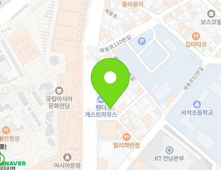 1-2 Jebong-ro 98beon-gil, Dong-gu, Gwangju, Republic of Korea Map