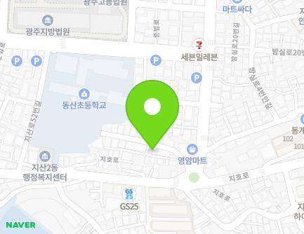7 Bamsil-ro 3beon-gil, Dong-gu, Gwangju, Republic of Korea Map