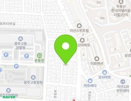 6-12 Bamsil-ro 23beon-gil, Dong-gu, Gwangju, Republic of Korea Map