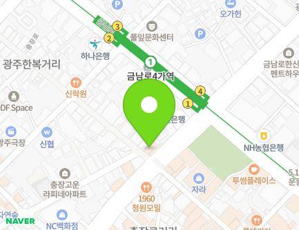 59-1 Chungjang-ro, Dong-gu, Gwangju, Republic of Korea Map
