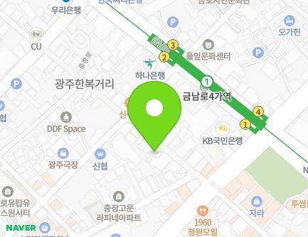 52-2 Chungjang-ro, Dong-gu, Gwangju, Republic of Korea Map