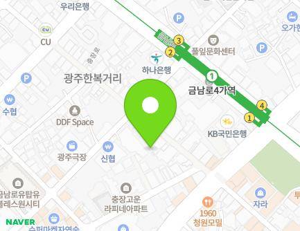 52-1 Chungjang-ro, Dong-gu, Gwangju, Republic of Korea Map