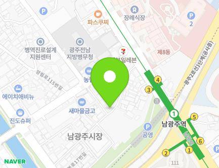 10-1 Jebong-ro 17beon-gil, Dong-gu, Gwangju, Republic of Korea Map