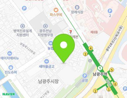 10 Jebong-ro 17beon-gil, Dong-gu, Gwangju, Republic of Korea Map