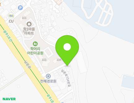 10 Nammun-ro 724beon-gil, Dong-gu, Gwangju, Republic of Korea Map