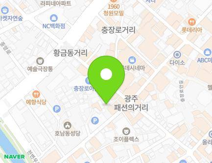 14-5 Jungang-ro 160beon-gil, Dong-gu, Gwangju, Republic of Korea Map