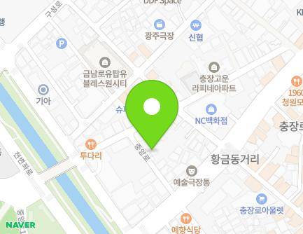 149-10 Jungang-ro, Dong-gu, Gwangju, Republic of Korea Map