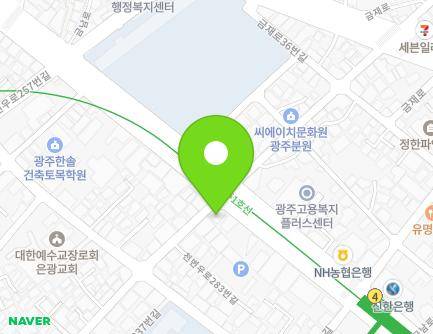 116 Geumnam-ro, Buk-gu, Gwangju, Republic of Korea Map