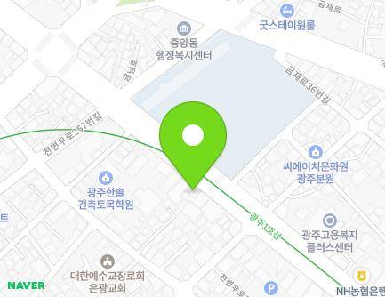 108-1 Geumnam-ro, Buk-gu, Gwangju, Republic of Korea Map
