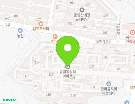 175 Yurim-ro, Buk-gu, Gwangju, Republic of Korea Map