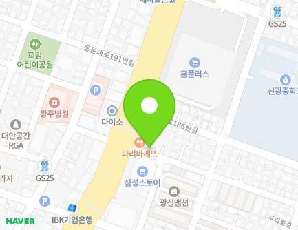 5 Dongmun-daero 180beon-gil, Buk-gu, Gwangju, Republic of Korea Map