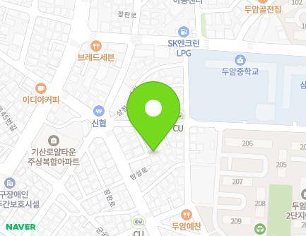6-9 Bamsil-ro 208beon-gil, Buk-gu, Gwangju, Republic of Korea Map