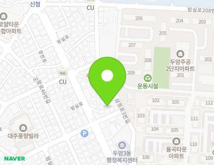 35-3 Samjeong-ro 3beon-gil, Buk-gu, Gwangju, Republic of Korea Map