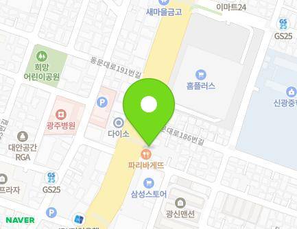 182-1 Dongmun-daero, Buk-gu, Gwangju, Republic of Korea Map