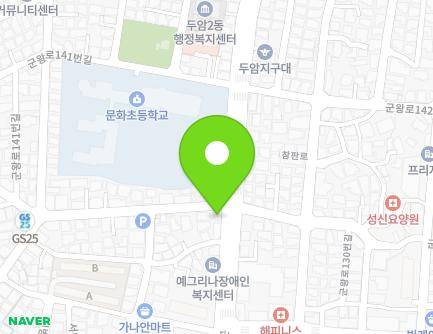 127-1 Gunwang-ro, Buk-gu, Gwangju, Republic of Korea Map