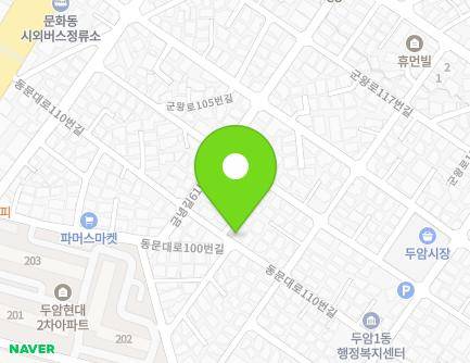 47-2 Dongmun-daero 110beon-gil, Buk-gu, Gwangju, Republic of Korea Map