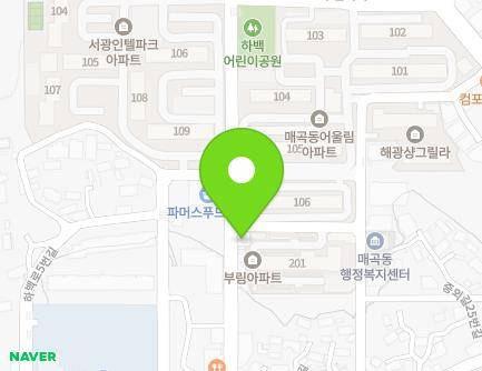 24 Habaek-ro, Buk-gu, Gwangju, Republic of Korea Map