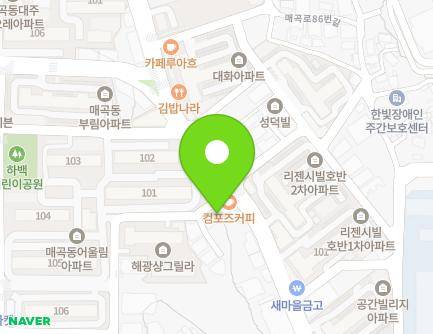 1 Maegok-ro 69beon-gil, Buk-gu, Gwangju, Republic of Korea Map