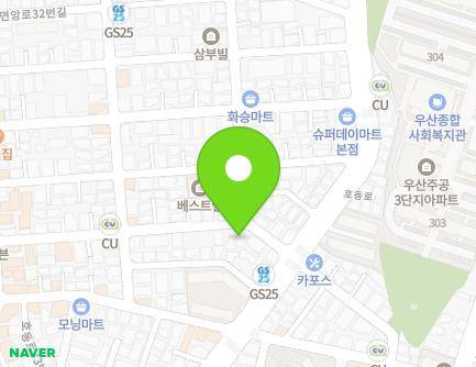 80 Uchi-ro 100beon-gil, Buk-gu, Gwangju, Republic of Korea Map