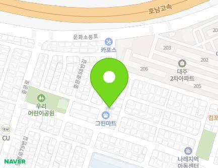 46 Myeonang-ro 89beon-gil, Buk-gu, Gwangju, Republic of Korea Map