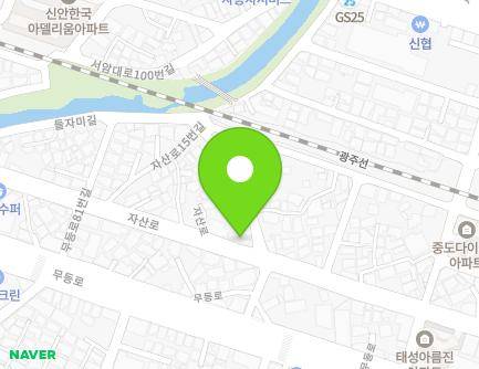 27 Jasan-ro, Buk-gu, Gwangju, Republic of Korea Map