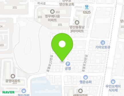 5 Hyoyeol-ro 29beon-gil, Buk-gu, Gwangju, Republic of Korea Map