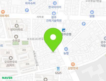 235-6 Uchi-ro, Buk-gu, Gwangju, Republic of Korea Map