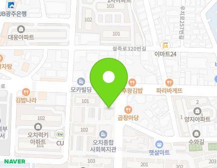 2 Seoha-ro 194beon-gil, Buk-gu, Gwangju, Republic of Korea Map
