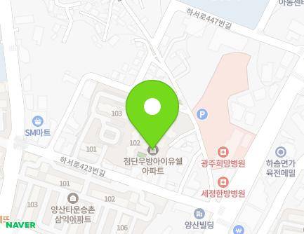 42 Haseo-ro 423beon-gil, Buk-gu, Gwangju, Republic of Korea Map