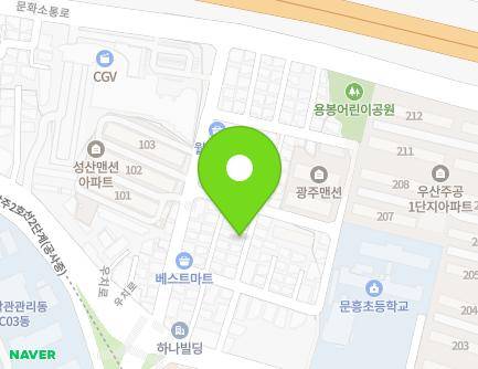 11-5 Hyosan-ro 6beon-gil, Buk-gu, Gwangju, Republic of Korea Map