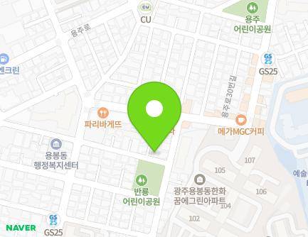 53 Yongju-ro 18beon-gil, Buk-gu, Gwangju, Republic of Korea Map