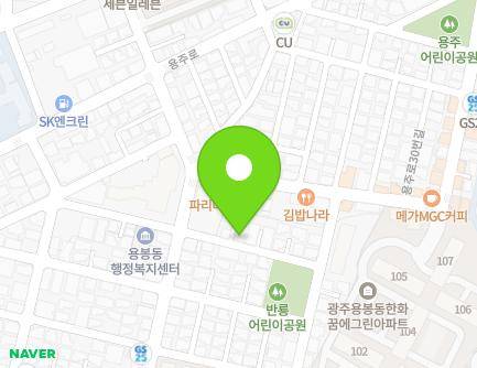 41-2 Yongju-ro 18beon-gil, Buk-gu, Gwangju, Republic of Korea Map
