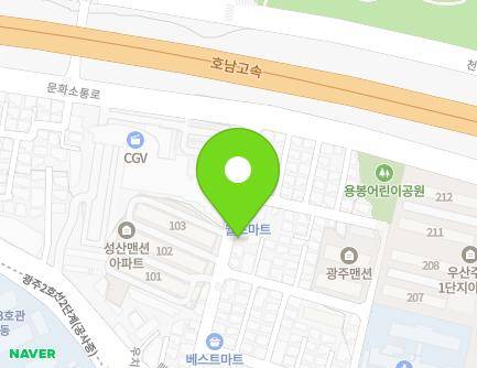 16-1 Hyosan-ro, Buk-gu, Gwangju, Republic of Korea Map