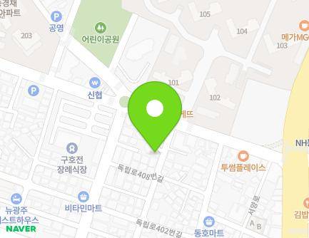 33 Seoam-daero 305beon-gil, Buk-gu, Gwangju, Republic of Korea Map