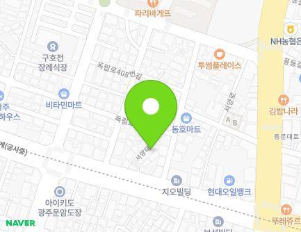 311-10 Seoam-daero, Buk-gu, Gwangju, Republic of Korea Map
