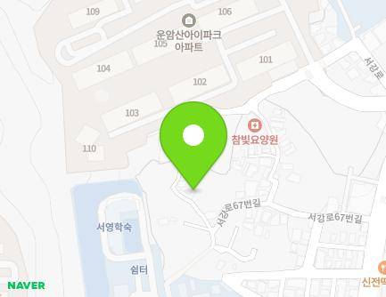 40-12 Seogang-ro 67beon-gil, Buk-gu, Gwangju, Republic of Korea Map