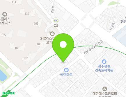 182-8 Gyeongyeol-ro, Buk-gu, Gwangju, Republic of Korea Map