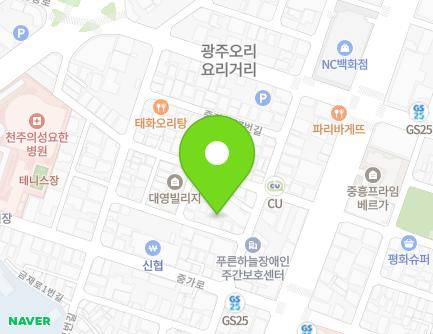 9-8 Jungga-ro 51beon-gil, Buk-gu, Gwangju, Republic of Korea Map