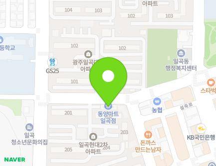 55-1 Ilgokmaeul-ro, Buk-gu, Gwangju, Republic of Korea Map