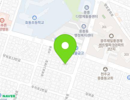 10-4 Dangmoe-ro 13beon-gil, Buk-gu, Gwangju, Republic of Korea Map