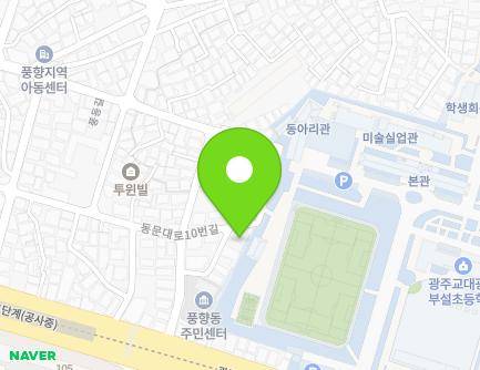 12-12 Pilmun-daero 29beon-gil, Buk-gu, Gwangju, Republic of Korea Map