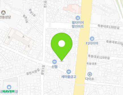 8-1 Jukbong-daero 119beon-gil, Seo-gu, Gwangju, Republic of Korea Map