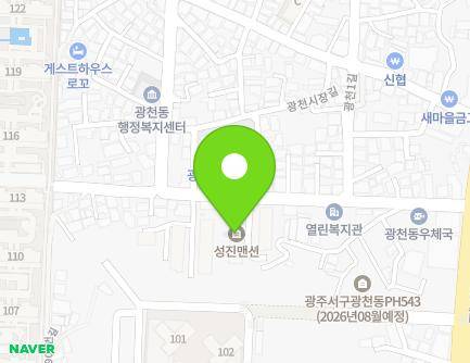 19 Jukbong-daero 111beon-gil, Seo-gu, Gwangju, Republic of Korea Map