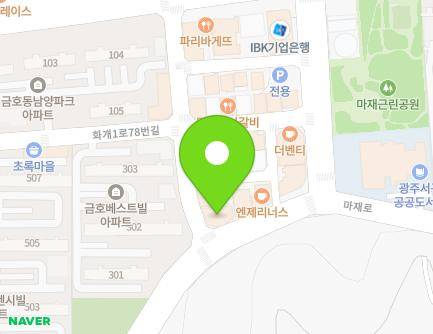 153 Punggeum-ro, Seo-gu, Gwangju, Republic of Korea Map